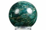 Bright Blue Apatite Sphere - Madagascar #334068-1